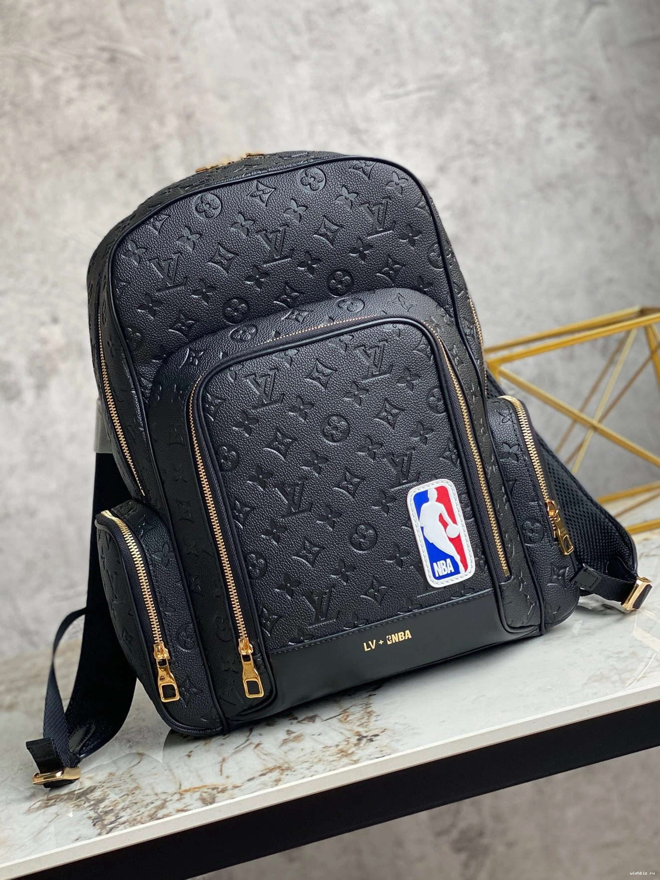 WIS VUITTON BACKPACK LOUIS LVXNBA BASKETBALL 0716